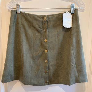 Altar'd State Velour Skirt